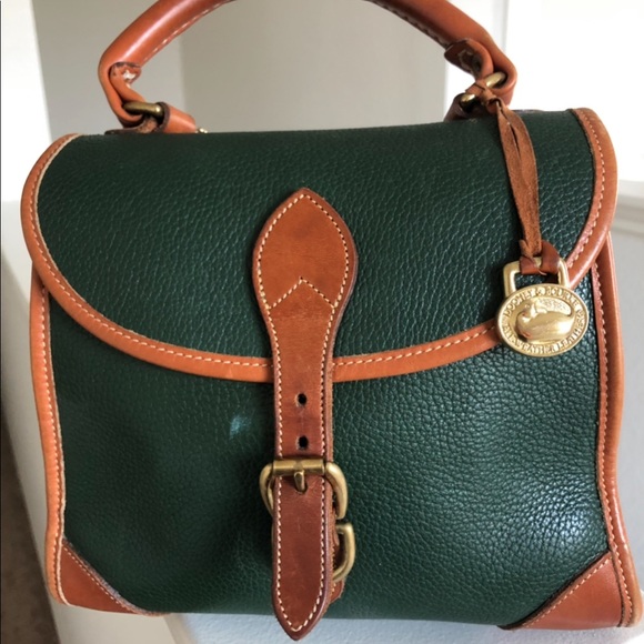 Dooney and Burke Hunter green purse - Picture 5 of 8